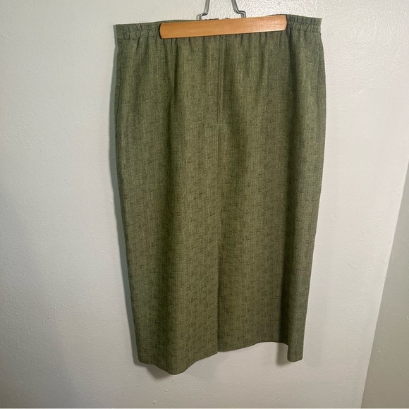 Vintage Sag Harbor Pant & Skirt Set Green 16P - Picture 9 of 16
